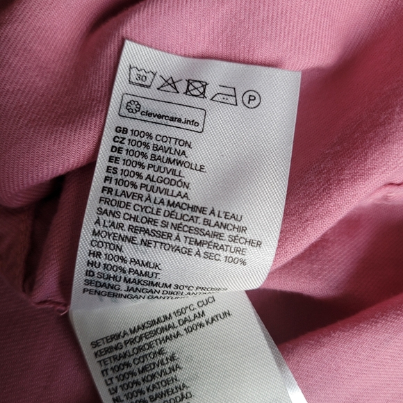 H&M Divided Size M Ladies Button Front Shirt - Picture 9 of 9